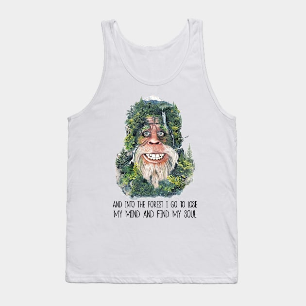 And into the forest i go to lose my mind and find my soul Tank Top by JameMalbie